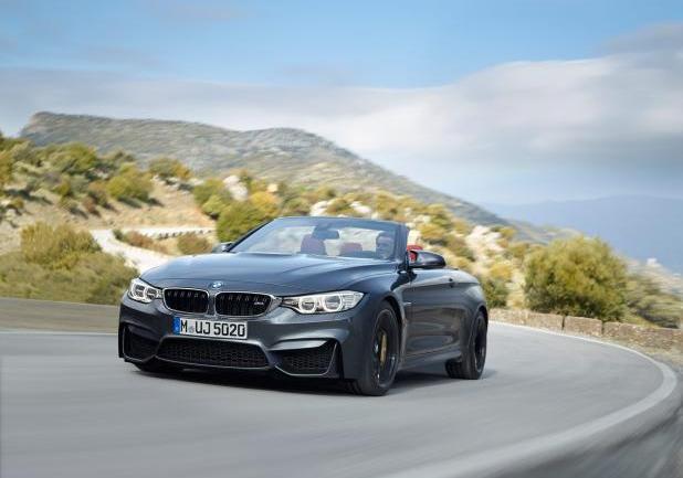 BMW M4 Cabrio tre quarti anteriore