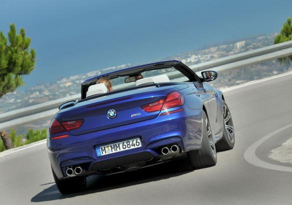 BMW M6 Cabrio posteriore