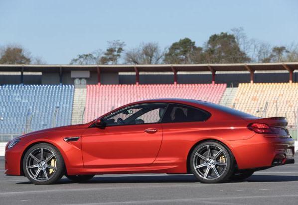 BMW M6 con Competition Package profilo