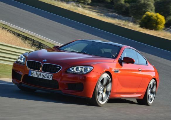 BMW M6 Coupé tre quarti anteriore lato sinistro