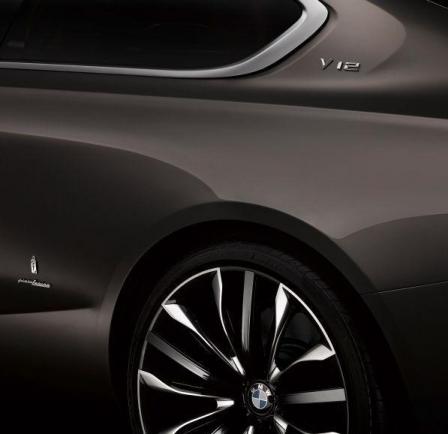 BMW Pininfarina Gran Lusso Coupé dettaglio profilo
