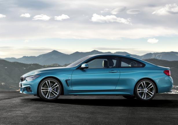 BMW Serie 4 2017 profilo