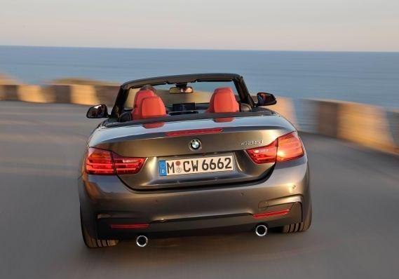 BMW Serie 4 Cabrio posteriore