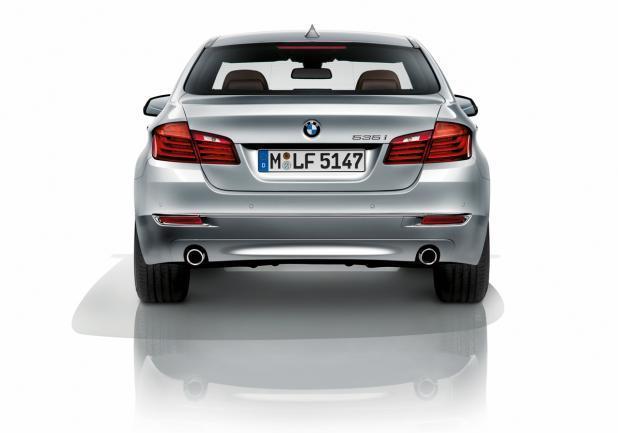 BMW Serie 5 restyling posteriore