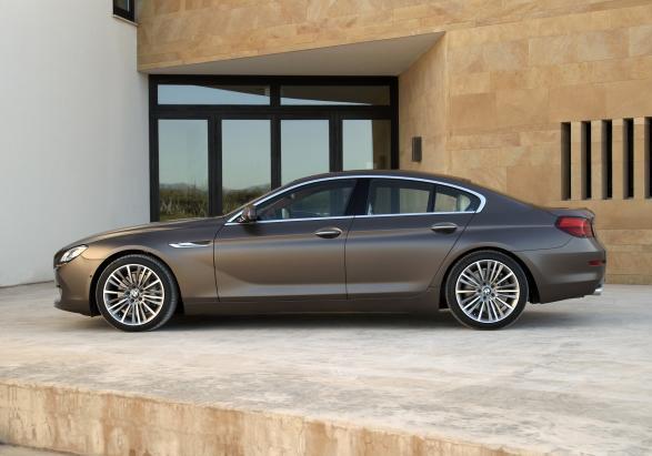 BMW Serie 6 Gran Coupè profilo sinistro