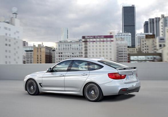 BMW Serie 3 Gran Turismo profilo a Shangai