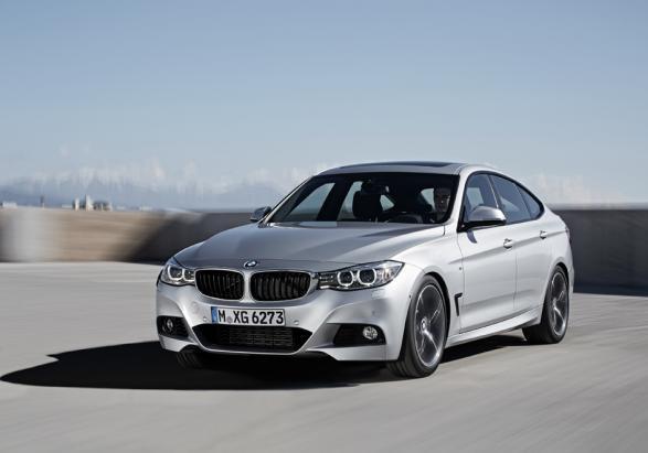 BMW Serie 3 Gran Turismo tre quarti anteriore a Shangai