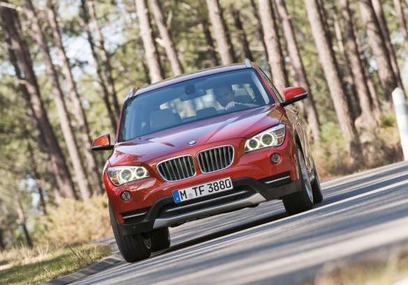 BMW X1 restyling 2012 anteriore