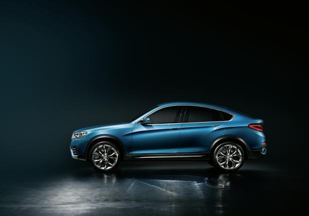 BMW X4 Concept profilo