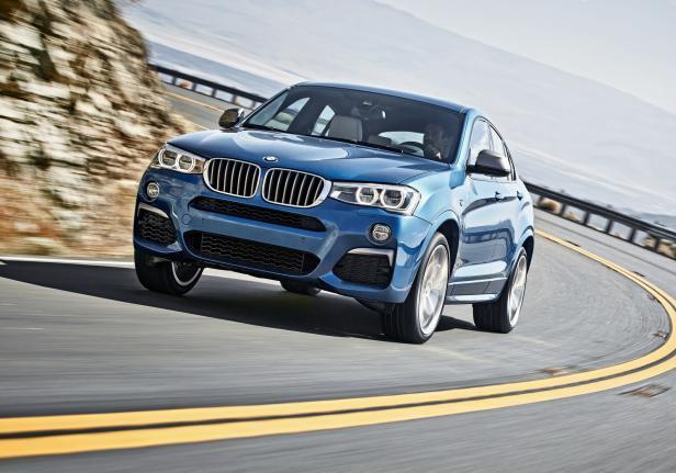 BMW X4 M40i in movimento