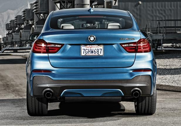 BMW X4 M40i posteriore