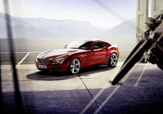 BMW Zagato Coupé Concept tre quarti anteriore