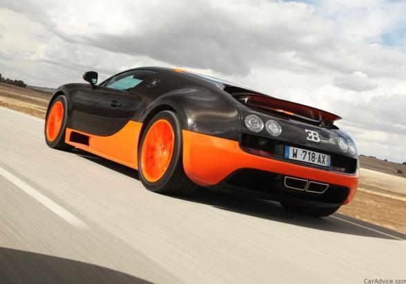 Bugatti Veyron Supersport posteriore