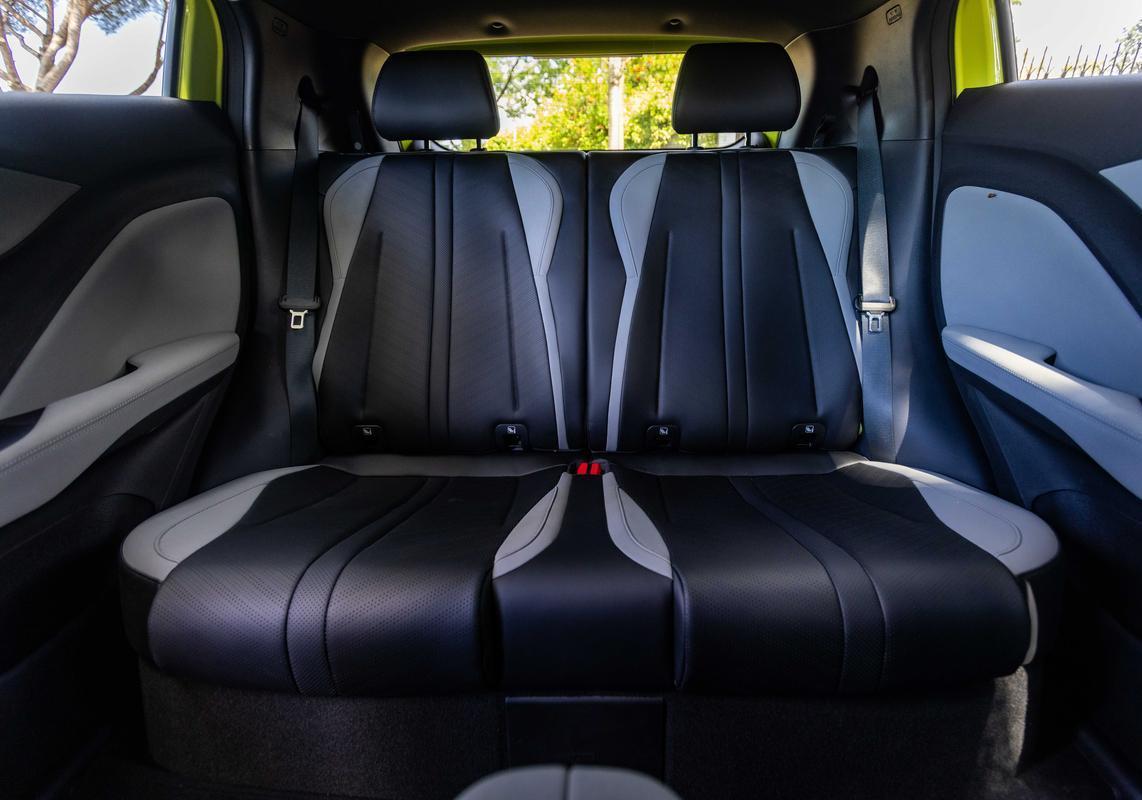 BYD Dolphin Surf Comfort sedili posteriori