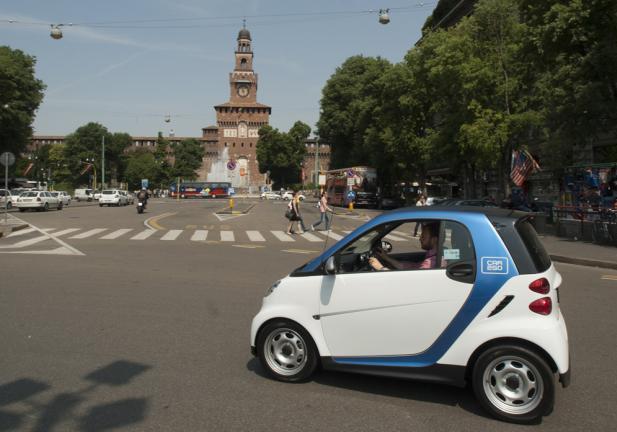 Car2go Smart Fortwo profilo