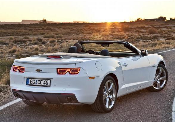 Chevrolet Camaro Cabrio posteriore