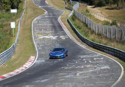 Chevrolet Corvette Stingray al Nürburgring