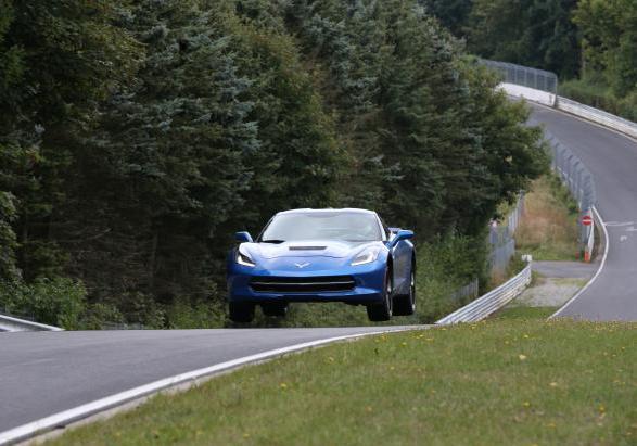 Chevrolet Corvette Stingray test al Nürburgring