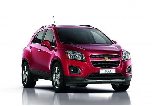 Chevrolet Trax tre quarti anteriore lato destro