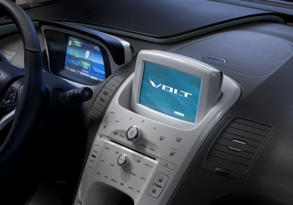 Chevrolet Volt console centrale
