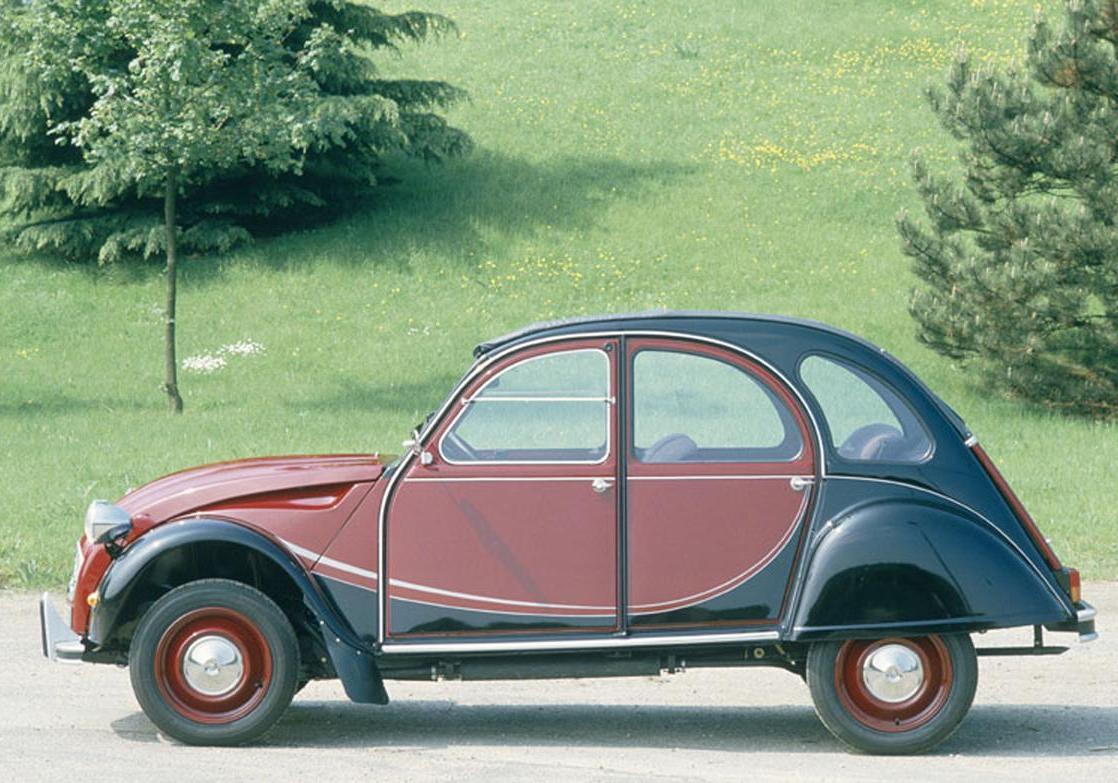 Citroen 2CV Charleston rossa nera