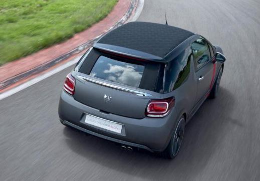 Citroën DS3 Cabrio Racing Concept dall'alto