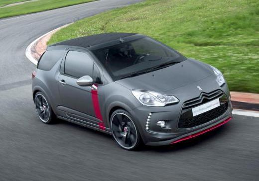 Citroën DS3 Cabrio Racing Concept tre quarti anteriore