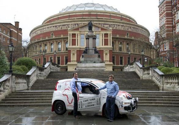 Città del Capo - Londra con la Fiat Panda 007