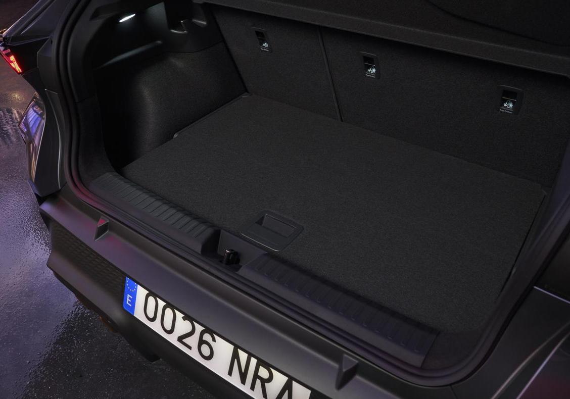 Cupra Raval VZ bagagliaio