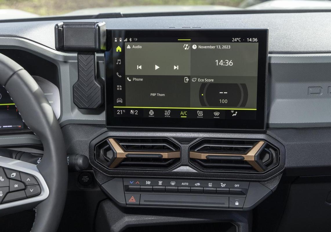 Pellicola Per Dacia Duster 2 2019 Infotainment | 6 Pz Trasparenti, Anti-graffio, Adesione Senza Bolle, Compatibile Touch