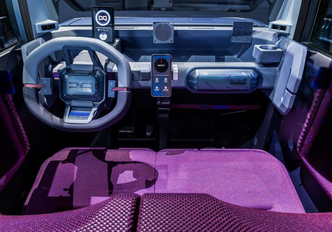 Dacia Hipster Concept abitacolo