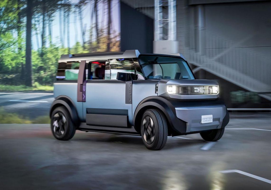 Dacia Hipster Concept test drive