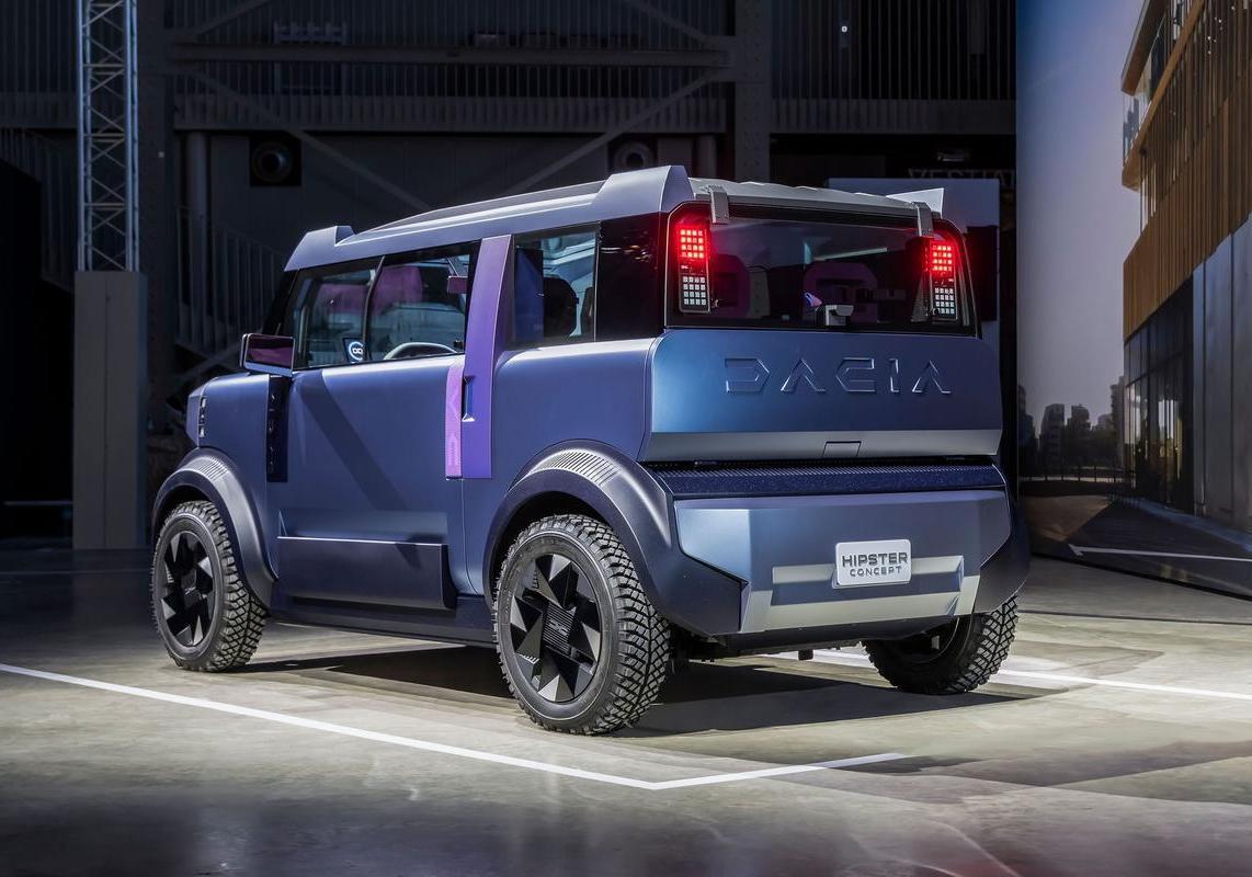 Dacia Hipster Concept tre quarti posteriore