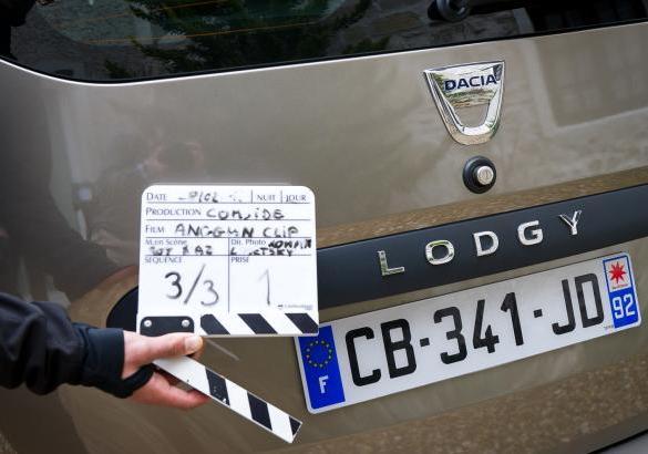 Dacia Lodgy spot dettaglio posteriore