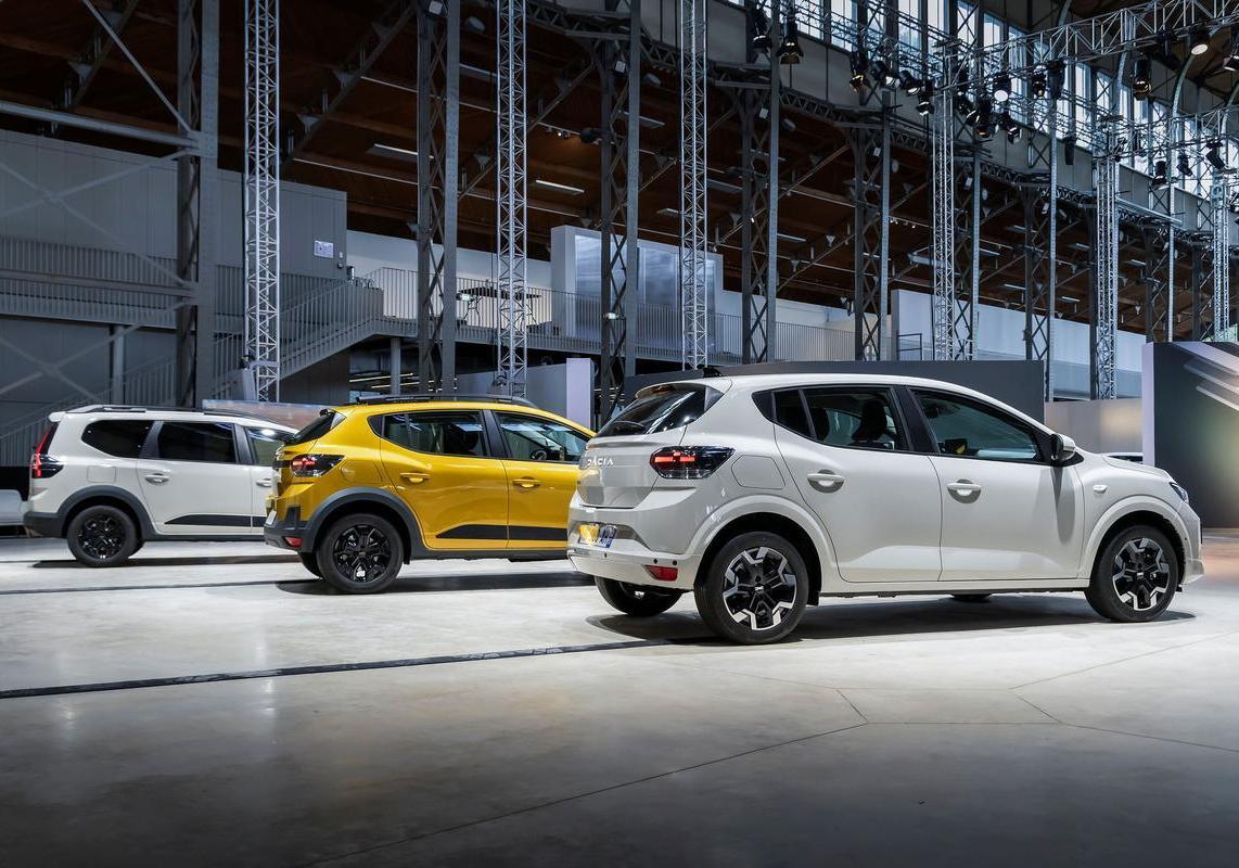 Dacia Sandero e Jogger restyling 2025
