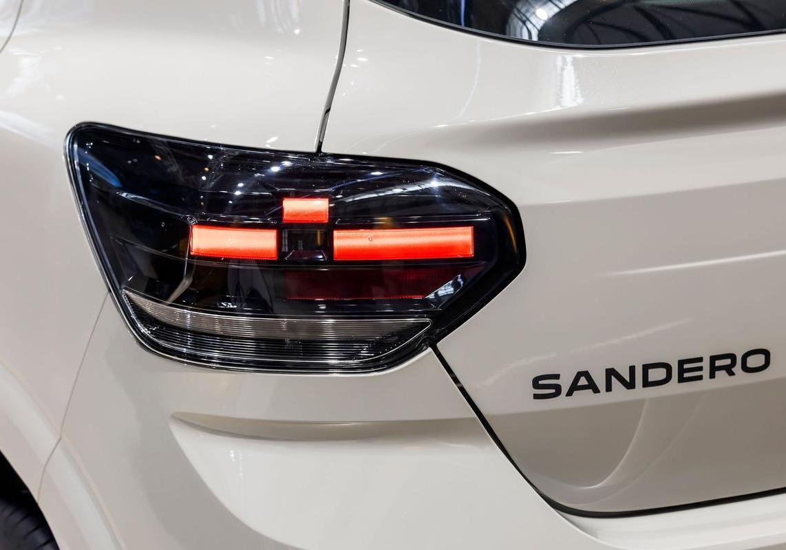 Dacia Sandero Streetway restyling 2025 fari posteriori