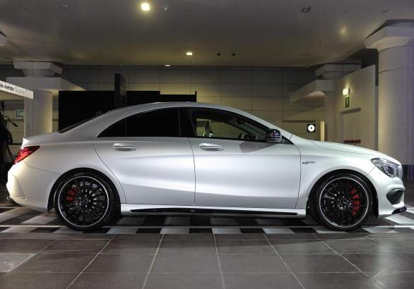 Debutto Mercedes CLA AMG profilo