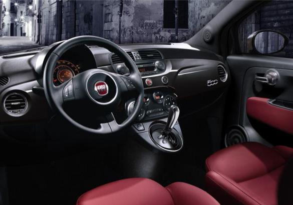 Fiat 500 my 2013 Street interni