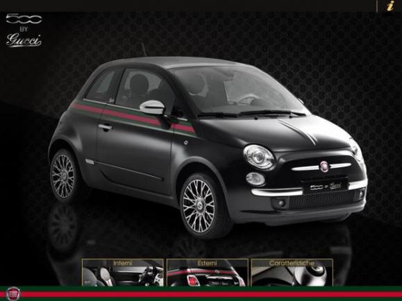 Fiat 500 by Gucci