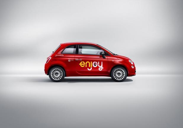 Fiat 500 Enjoy profilo