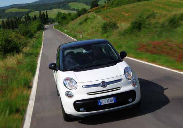 Fiat 500L anteriore