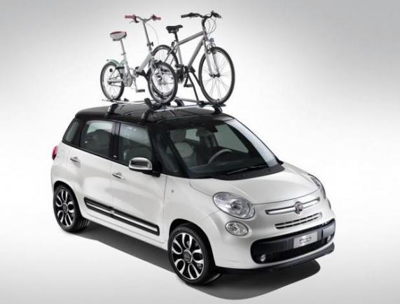 Fiat 500L porta biciclette