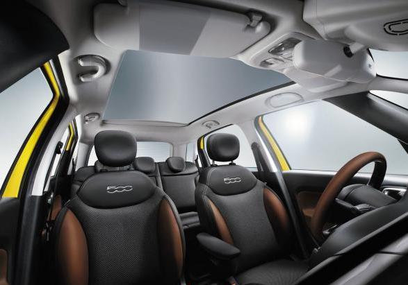 Fiat 500L Trekking abitacolo