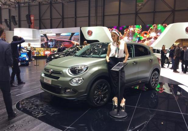 Fiat 500X S-Design anniversario al Salone di Ginevra 2017