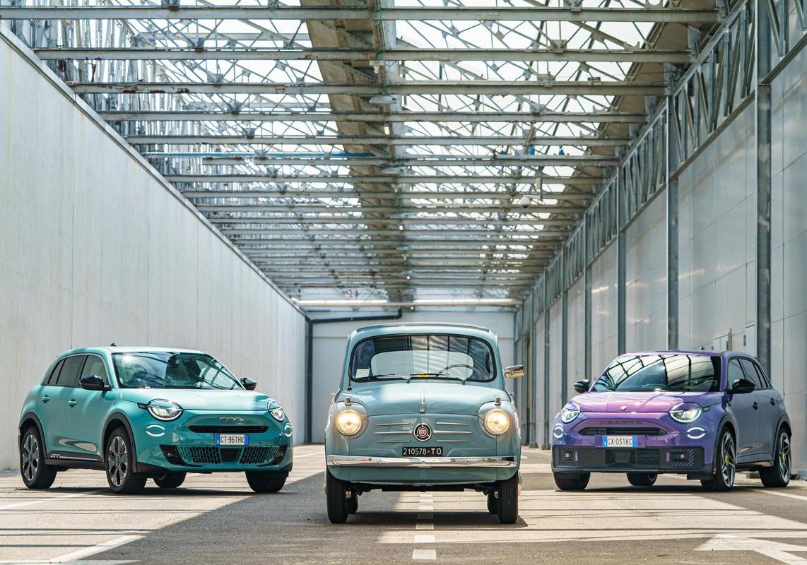 Fiat celebra i 70 anni della 600 alla 1000 Miglia 2025 2