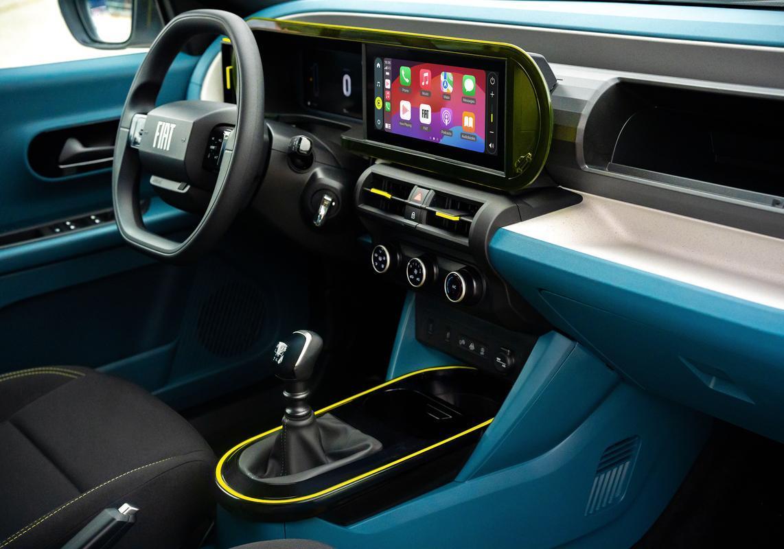 Fiat Grande Panda benzina manuale interni