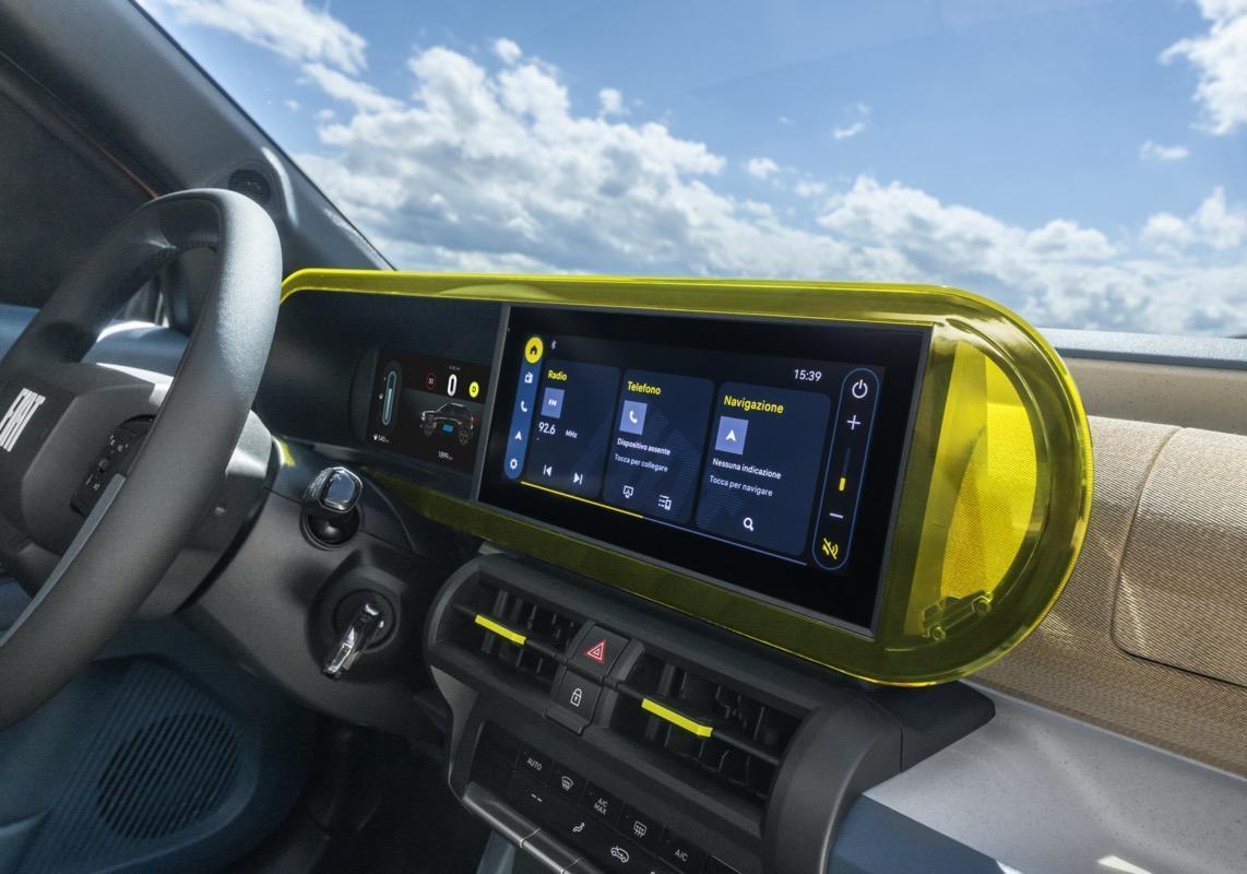Fiat Grande Panda ibrida La Prima plancia