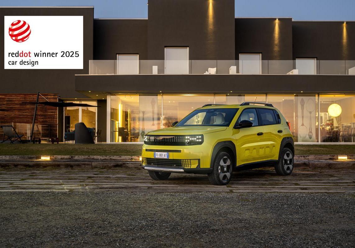 Fiat Grande Panda vince il Red Dot Award 2025