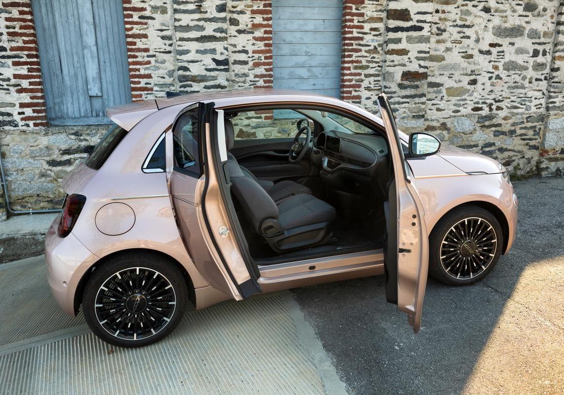 Fiat Nuova 500 icon rosa 8