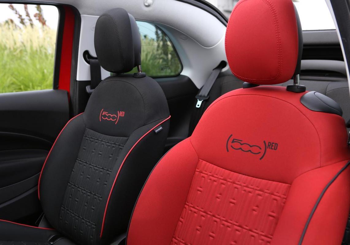 Fiat Nuova 500 (RED) sedili